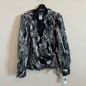 Alex Evenings Blouse Blazer Jacket